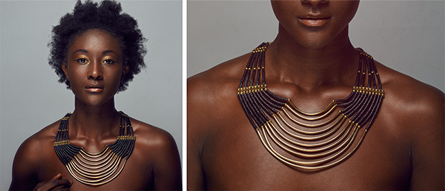 Heishi-Necklace-Liza-Africa-Fashion